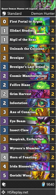 Quest Demon Hunter #4 Legend - Unknown