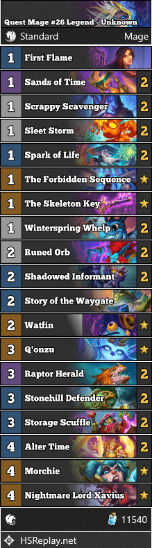 Quest Mage #26 Legend - Unknown