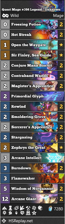 Quest Mage #398 Legend - Unknown
