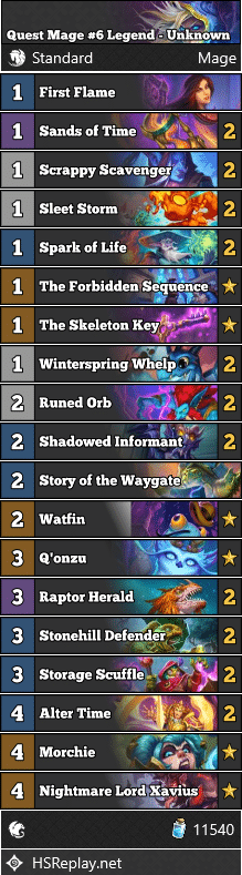 Quest Mage #6 Legend - Unknown