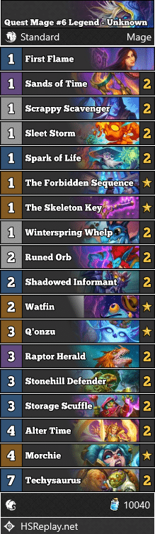 Quest Mage #6 Legend - Unknown