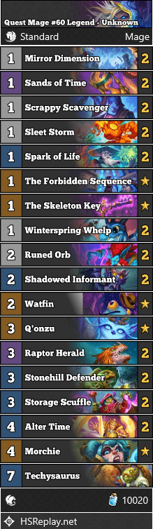 Quest Mage #60 Legend - Unknown