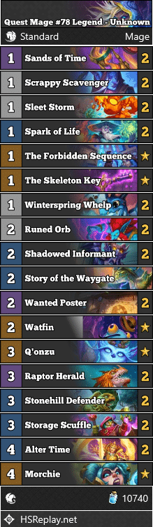 Quest Mage #78 Legend - Unknown