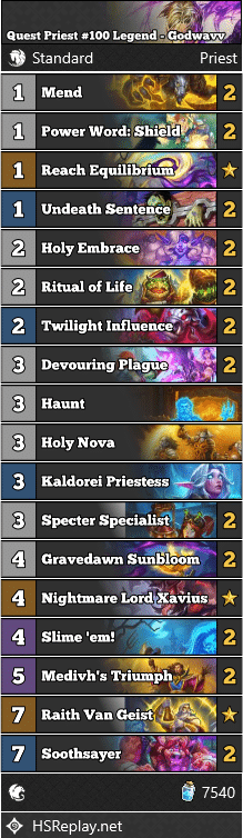 Quest Priest #100 Legend - Godwavv