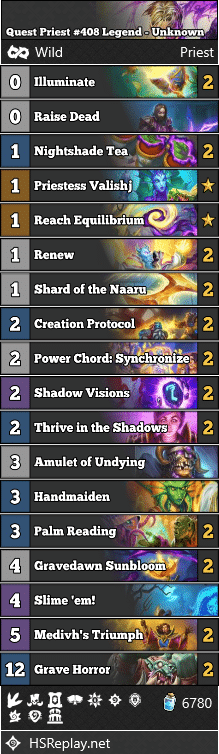 Quest Priest #408 Legend - Unknown
