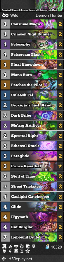 Renathal Il'gynoth Demon Hunter #15 Legend - sinf3rn0