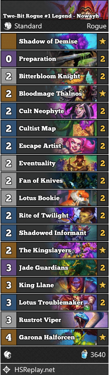 Two-Bit Rogue #1 Legend - Nowayh_
