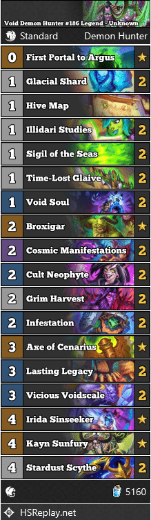 Void Demon Hunter #186 Legend - Unknown