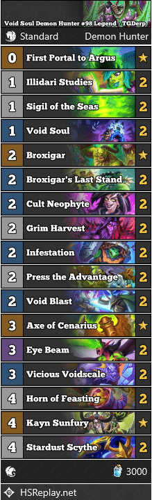 Void Soul Demon Hunter #98 Legend - TGDerp