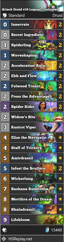 Attack Druid #16 Legend - Unknown