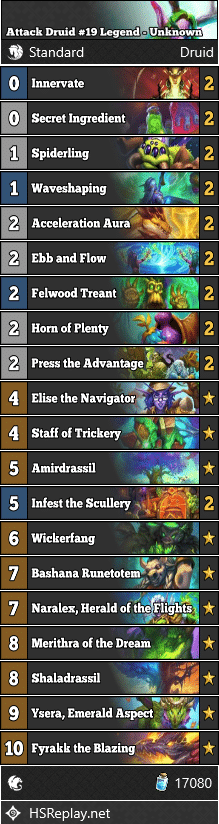 Attack Druid #19 Legend - Unknown