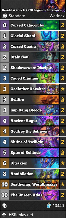 Herald Warlock #270 Legend - Unknown