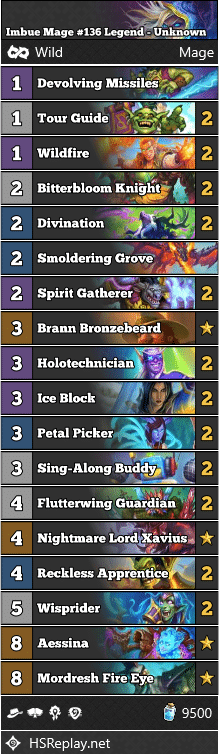 Imbue Mage #136 Legend - Unknown