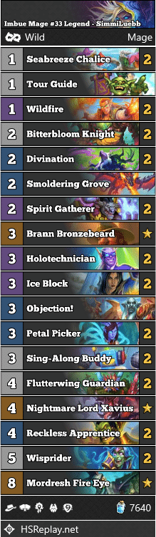 Imbue Mage #33 Legend - SimmiLuebb