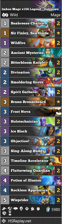 Imbue Mage #356 Legend - Unknown