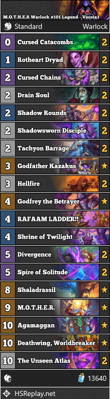 M.O.T.H.E.R Warlock #101 Legend - Vecsia1