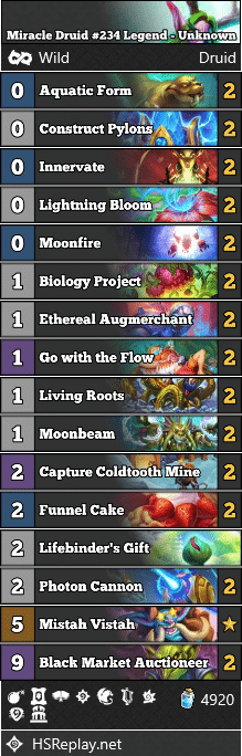 Miracle Druid #234 Legend - Unknown