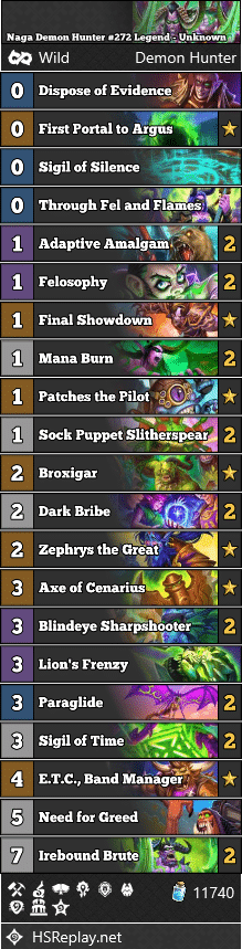 Naga Demon Hunter #272 Legend - Unknown