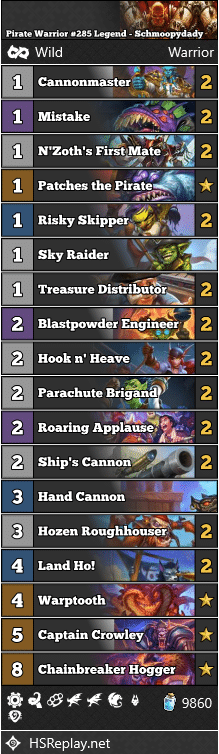 Pirate Warrior #285 Legend - Schmoopydady
