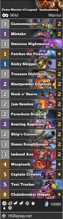 Pirate Warrior #5 Legend - benfromwork