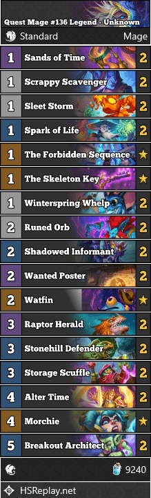 Quest Mage #136 Legend - Unknown