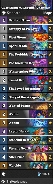 Quest Mage #3 Legend - Unknown