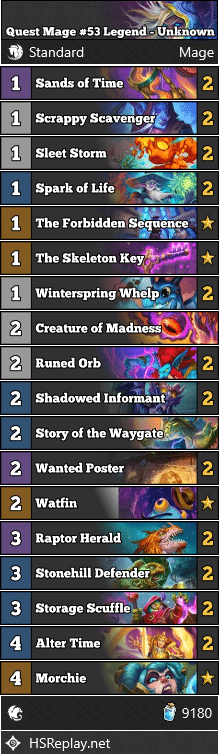 Quest Mage #53 Legend - Unknown