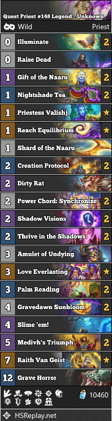Quest Priest #148 Legend - Unknown