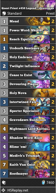 Quest Priest #458 Legend - iGraveman