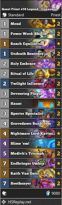 Quest Priest #59 Legend - Unknown