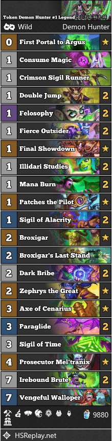 Token Demon Hunter #1 Legend - 小五布响丸辣
