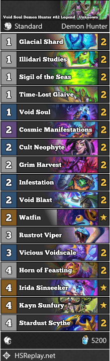 Void Soul Demon Hunter #82 Legend - Unknown