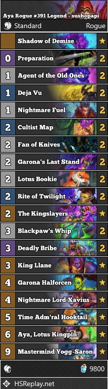 Aya Rogue #391 Legend - sushopapi