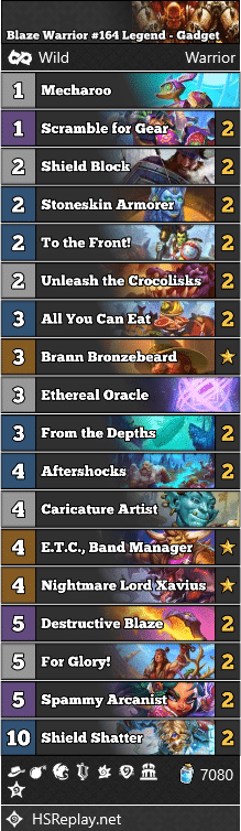 Blaze Warrior #164 Legend - Gadget