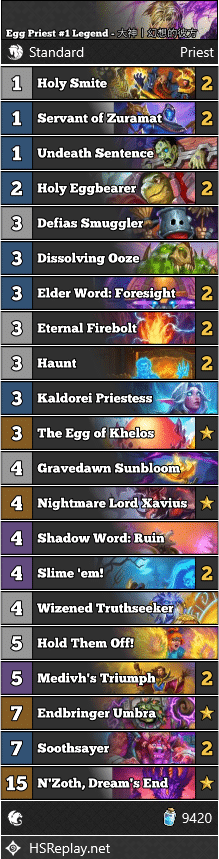 Egg Priest #1 Legend - 大神丨幻想的彼方
