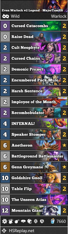 Even Warlock #2 Legend - MajorTomHS