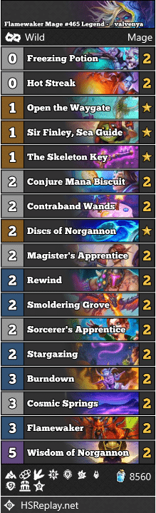 Flamewaker Mage #465 Legend - _valvenya