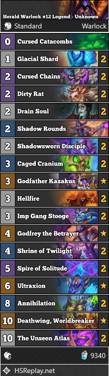 Herald Warlock #12 Legend - Unknown