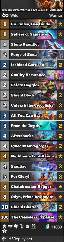 Igneous Odyn Warrior #379 Legend - Unknown