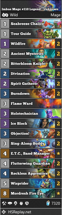 Imbue Mage #110 Legend - Unknown