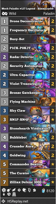 Mech Paladin #127 Legend - SimmiLuebb