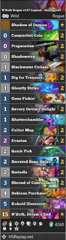 N'Zoth Rogue #127 Legend - therefore91