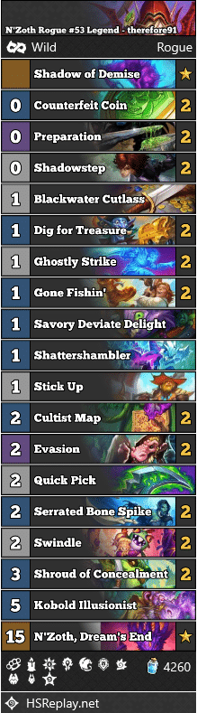 N'Zoth Rogue #53 Legend - therefore91