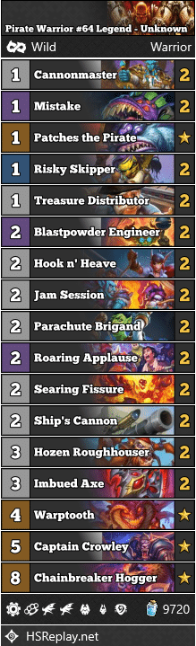 Pirate Warrior #64 Legend - Unknown