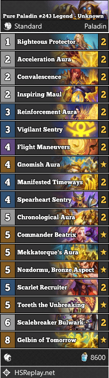 Pure Paladin #243 Legend - Unknown