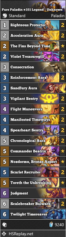 Pure Paladin #351 Legend - Unknown