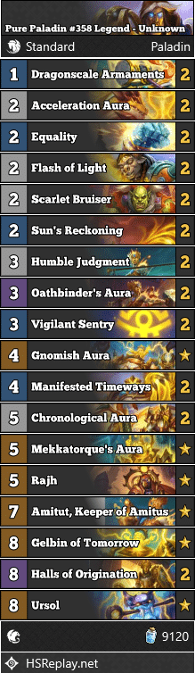 Pure Paladin #358 Legend - Unknown
