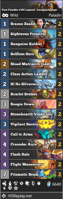 Pure Paladin #395 Legend - karspearhollow