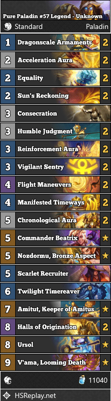 Pure Paladin #57 Legend - Unknown