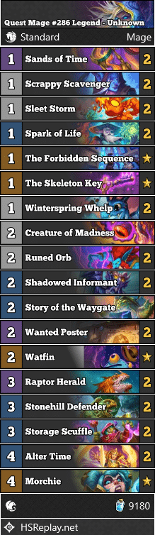 Quest Mage #286 Legend - Unknown